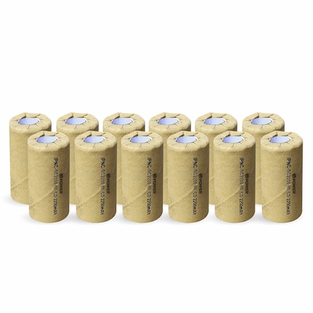 Ip Power Sub C Ni-Cd 2200mAh - 12PK IP-NC-SC-2200-FT-12